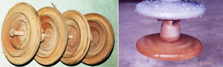 Restoring-severely-polluted-glass-discs-using-RTV-silicone-coating