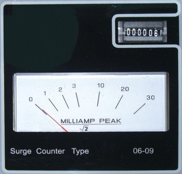 Typical-surge-counter-face-with-analog-leakage-meter-and-electro-mechanical-counter