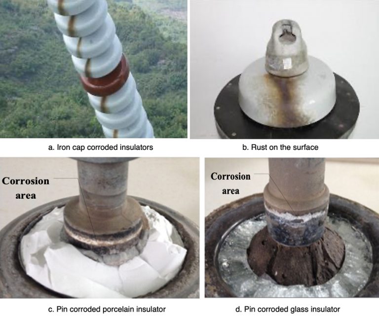 Hardware-corroded-insulators-on-%C2%B1-800-kV-Chusui-Line