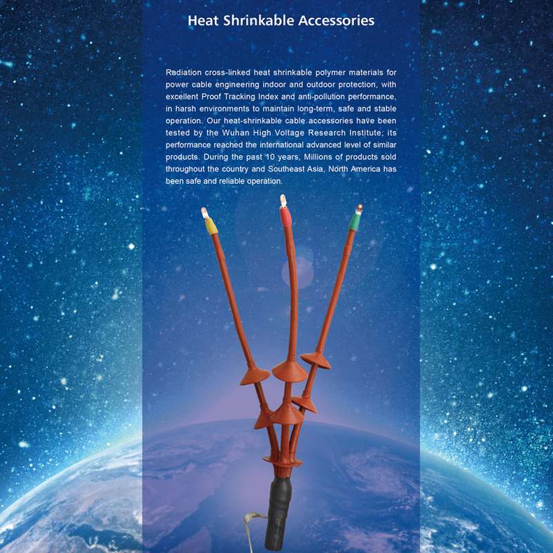 Bushing Straight Through Cable Accessories for Powercable