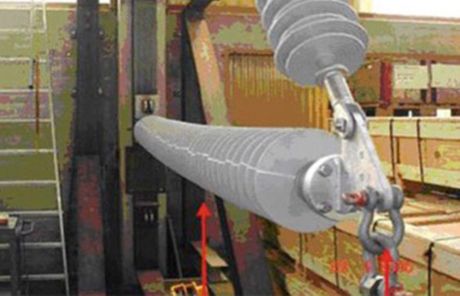 Full-scale-test-of-420-kV-insulating-cross-arm.jpg