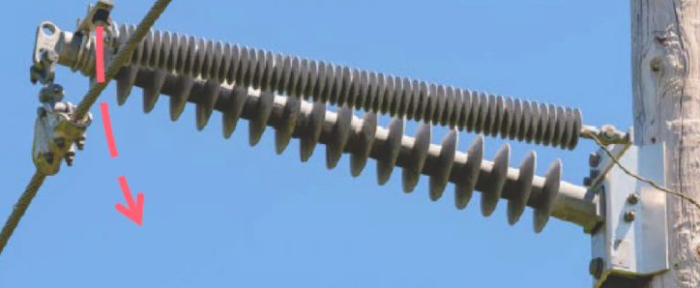 138-kV-line-with-arrester-side-mounted-on-insulator