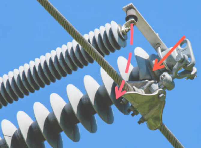 138-kV-line-with-arrester-side-mounted-on-insulator-1