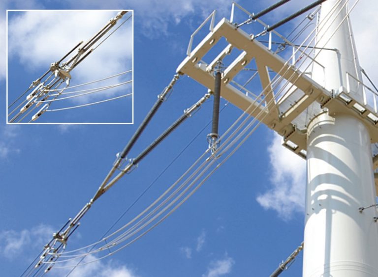 Fig.-10-State-of-the-art-tension-insulator-sets-must-handle-high-tensile-load-of-steel-wires.-Inset-Device-calibrates-tension-between-twin-insulators.