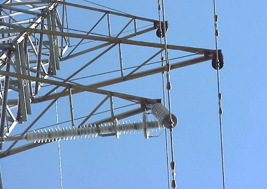 Interaction of Line Surge Arresters with Vibration Dampers